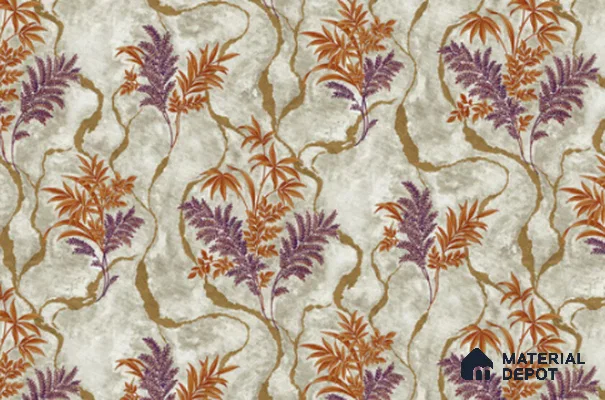 23849 | 10 Meter x 21 Inches Florals Look Wallpaper - 57.41 Sq. Ft. | Minimum 15% wastage during installation