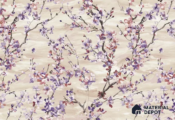 23853 | 10 Meter x 21 Inches Florals Look Wallpaper - 57.41 Sq. Ft. | Minimum 15% wastage during installation