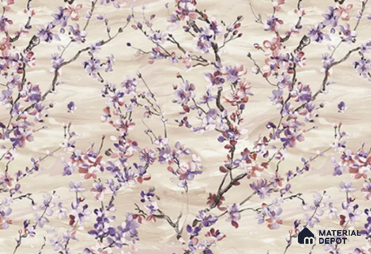 23853 | 10 Meter x 21 Inches Florals Look Wallpaper - 57.41 Sq. Ft. | Minimum 15% wastage during installation