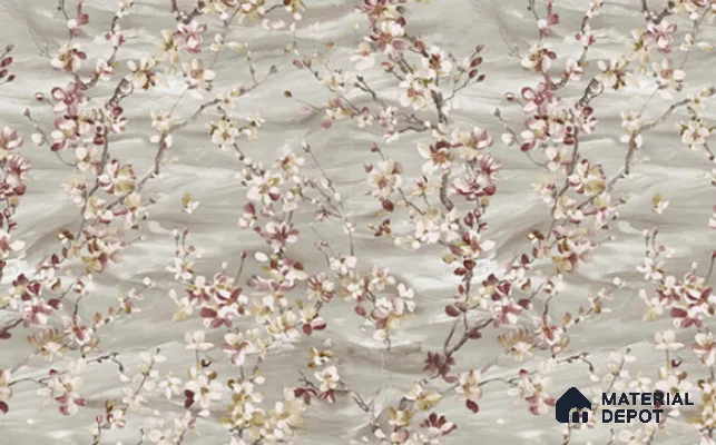 23855 | 10 Meter x 21 Inches Florals Look Wallpaper - 57.41 Sq. Ft. | Minimum 15% wastage during installation