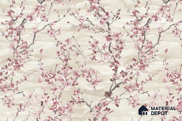 23857 | 10 Meter x 21 Inches Florals Look Wallpaper - 57.41 Sq. Ft. | Minimum 15% wastage during installation