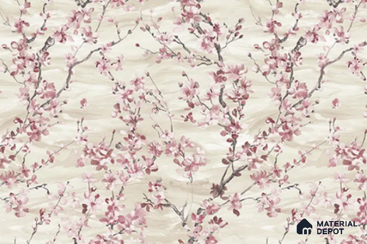 23857 | 10 Meter x 21 Inches Florals Look Wallpaper - 57.41 Sq. Ft. | Minimum 15% wastage during installation