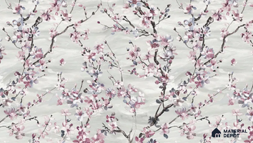 23859 | 10 Meter x 21 Inches Florals Look Wallpaper - 57.41 Sq. Ft. | Minimum 15% wastage during installation