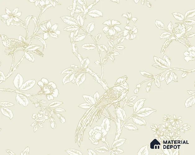28163 | 10 Meter x 21 Inches Florals Look Wallpaper - 57.37 Sq. Ft. | Minimum 15% wastage during installation