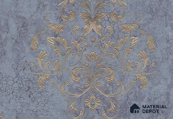 3013-04 | 5 Meter x 42 Inches Damask Look Wallpaper - 57.41 Sq. Ft. | Minimum 15% wastage during installation