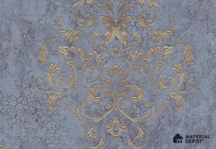 3013-04 | 5 Meter x 42 Inches Damask Look Wallpaper - 57.41 Sq. Ft. | Minimum 15% wastage during installation