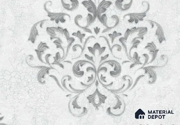 3013-06 | 5 Meter x 42 Inches Damask Look Wallpaper - 57.41 Sq. Ft. | Minimum 15% wastage during installation