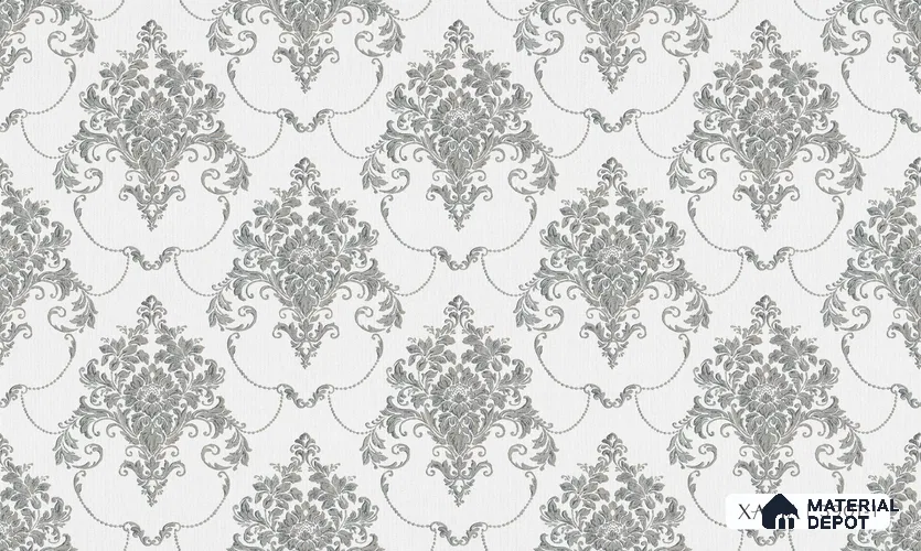 3901-1 | 5 Meter x 42 Inches Damask Look Wallpaper - 57.41 Sq. Ft. | Minimum 15% wastage during installation