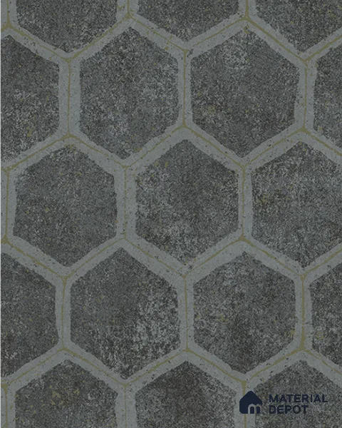 39024 | 10 Meter x 21 Inches Geometric Look Wallpaper - 57.37 Sq. Ft. | Minimum 15% wastage during installation