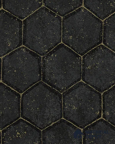 39025 | 10 Meter x 21 Inches Geometric Look Wallpaper - 57.37 Sq. Ft. | Minimum 15% wastage during installation