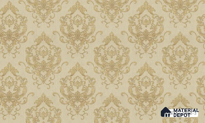 3903-3 | 5 Meter x 42 Inches Damask Look Wallpaper - 57.41 Sq. Ft. | Minimum 15% wastage during installation