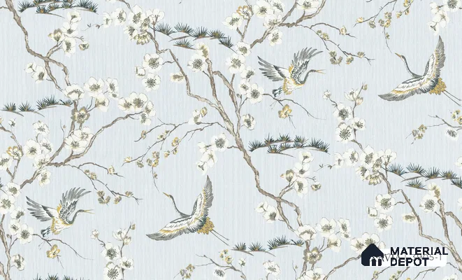 3905-1 | 5 Meter x 42 Inches Florals Look Wallpaper - 57.41 Sq. Ft. | Minimum 15% wastage during installation