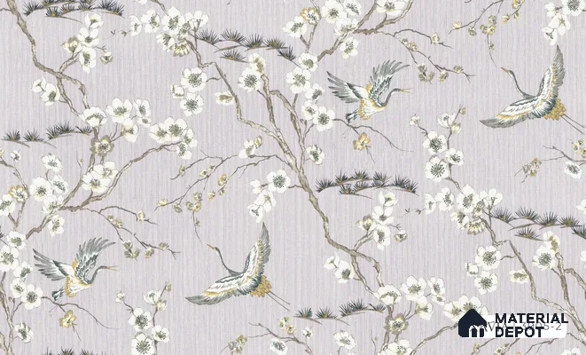 3905-2 | 5 Meter x 42 Inches Florals Look Wallpaper - 57.41 Sq. Ft. | Minimum 15% wastage during installation