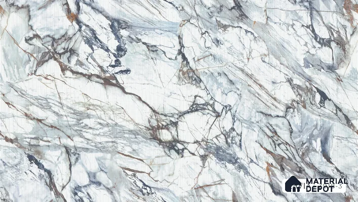3918-3 | 5 Meter x 42 Inches Marble Look Wallpaper - 57.41 Sq. Ft. | Minimum 10% wastage during installation