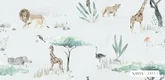 A close-up of a3933-1 | 5 Meter x 42 Inches Animal Print Look Wallpaper -57.41 Sq. Ft. available at Material Depot in Bangalore