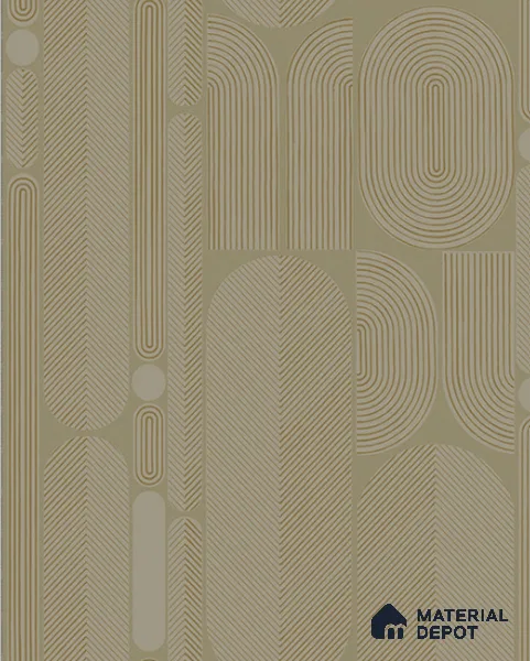 41024 | 10 Meter x 21 Inches Patterned Look Wallpaper - 57.37 Sq. Ft. | Minimum 15% wastage during installation