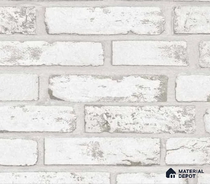 497-3 | 5 Meter x 42 Inches Brick Look Wallpaper - 57.43 Sq. Ft. | Minimum 15% wastage during installation