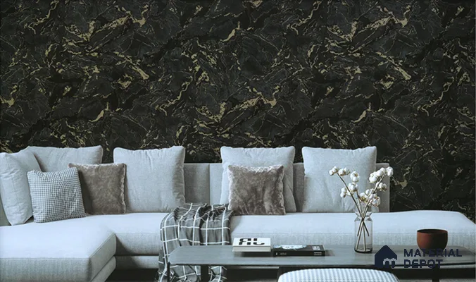 6011 | 10 Meter x 21 Inches Texture Look Wallpaper - 57.05 Sq. Ft. | Minimum 15% wastage during installation