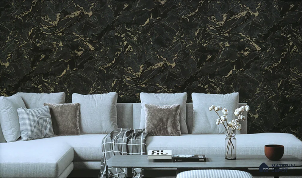 6011 | 10 Meter x 21 Inches Texture Look Wallpaper - 57.05 Sq. Ft. | Minimum 15% wastage during installation