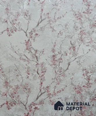6004 | 10 Meter x 21 Inches Florals Look Wallpaper - 57.05 Sq. Ft. | Minimum 15% wastage during installation