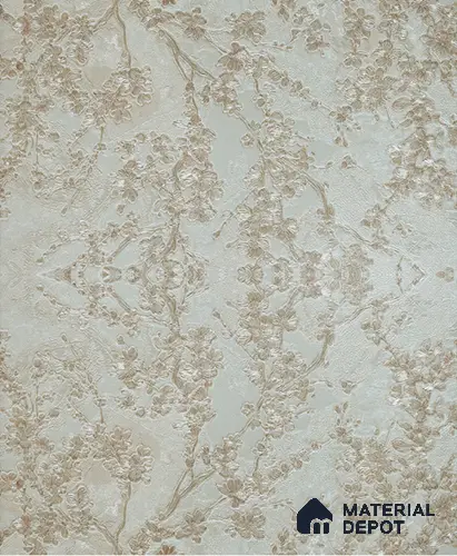 6010 | 10 Meter x 21 Inches Florals Look Wallpaper - 57.05 Sq. Ft. | Minimum 15% wastage during installation