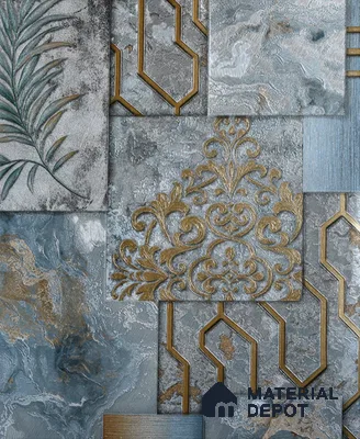 6014 | 10 Meter x 21 Inches Patterned Look Wallpaper - 57.05 Sq. Ft. | Minimum 15% wastage during installation