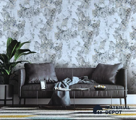 6021 | 10 Meter x 21 Inches Patterned Look Wallpaper - 57.05 Sq. Ft. | Minimum 15% wastage during installation