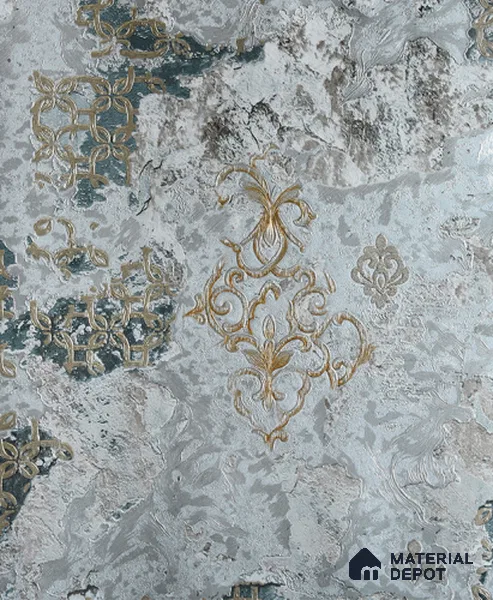 6022 | 10 Meter x 21 Inches Patterned Look Wallpaper - 57.05 Sq. Ft. | Minimum 15% wastage during installation