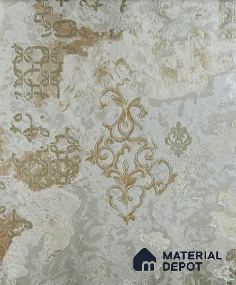 6025 | 10 Meter x 21 Inches Patterned Look Wallpaper - 57.05 Sq. Ft. | Minimum 15% wastage during installation
