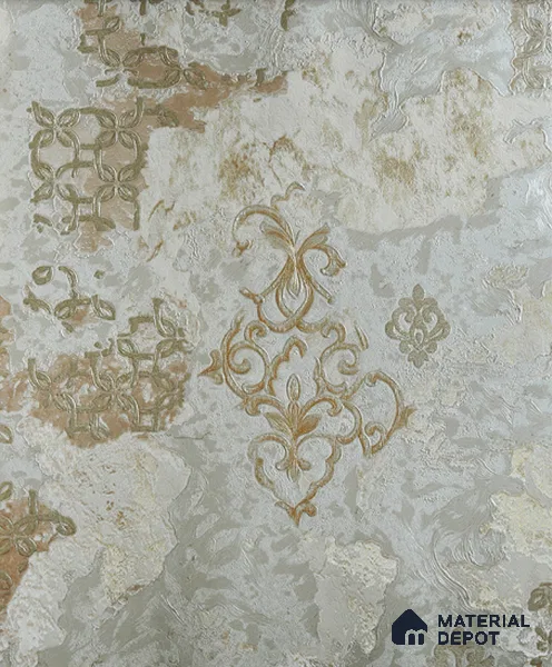 6025 | 10 Meter x 21 Inches Patterned Look Wallpaper - 57.05 Sq. Ft. | Minimum 15% wastage during installation