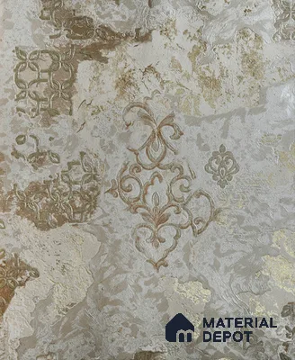 6028 | 10 Meter x 21 Inches Patterned Look Wallpaper - 57.05 Sq. Ft. | Minimum 15% wastage during installation