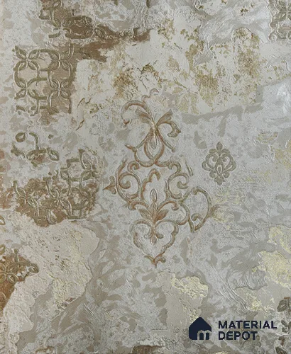 6028 | 10 Meter x 21 Inches Patterned Look Wallpaper - 57.05 Sq. Ft. | Minimum 15% wastage during installation