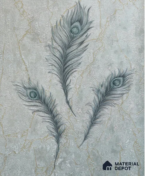 6035 | 10 Meter x 21 Inches Florals Look Wallpaper - 57.05 Sq. Ft. | Minimum 15% wastage during installation