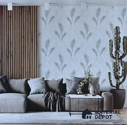 6035 | 10 Meter x 21 Inches Florals Look Wallpaper - 57.05 Sq. Ft. | Minimum 15% wastage during installation