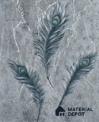6036 | 10 Meter x 21 Inches Florals Look Wallpaper - 57.05 Sq. Ft. | Minimum 15% wastage during installation