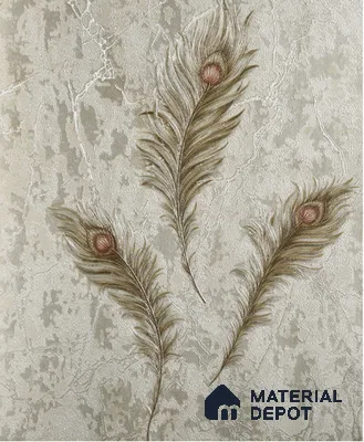 6037 | 10 Meter x 21 Inches Florals Look Wallpaper - 57.05 Sq. Ft. | Minimum 15% wastage during installation