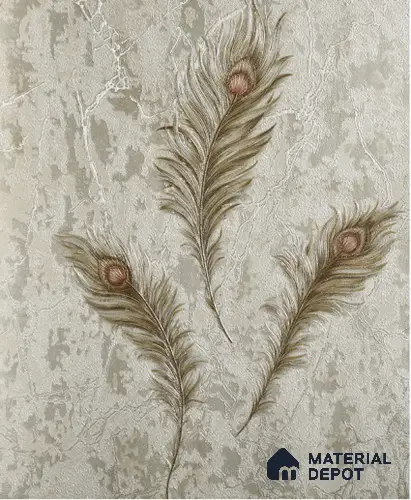 6037 | 10 Meter x 21 Inches Florals Look Wallpaper - 57.05 Sq. Ft. | Minimum 15% wastage during installation