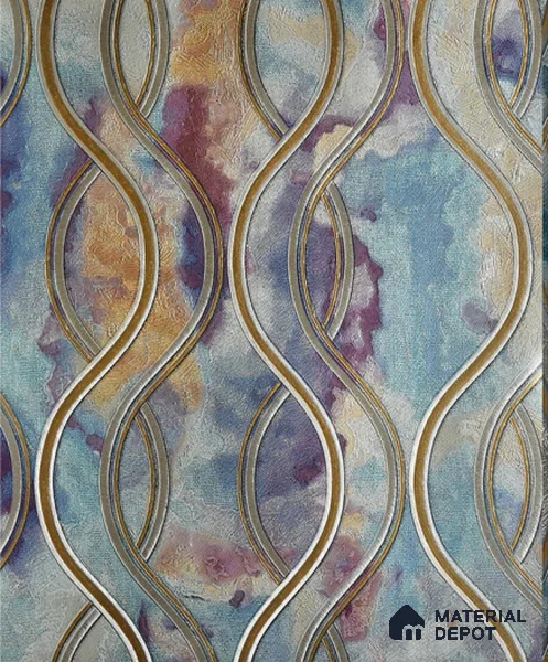 6050 | 10 Meter x 21 Inches Patterned Look Wallpaper - 57.05 Sq. Ft. | Minimum 15% wastage during installation