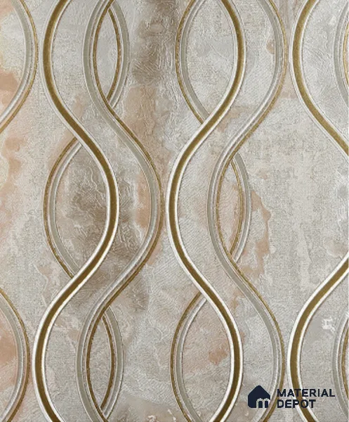 6052 | 10 Meter x 21 Inches Patterned Look Wallpaper - 57.05 Sq. Ft. | Minimum 15% wastage during installation