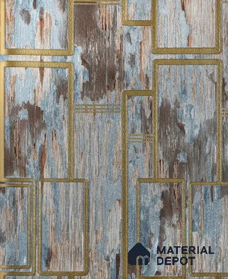 6057 | 10 Meter x 21 Inches Patterned Look Wallpaper - 57.05 Sq. Ft. | Minimum 15% wastage during installation