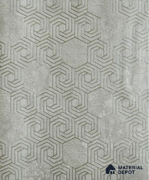 6063 | 10 Meter x 21 Inches Geometric Look Wallpaper - 57.05 Sq. Ft. | Minimum 15% wastage during installation