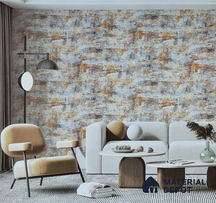 6068 | 10 Meter x 21 Inches Patterned Look Wallpaper - 57.05 Sq. Ft. | Minimum 15% wastage during installation