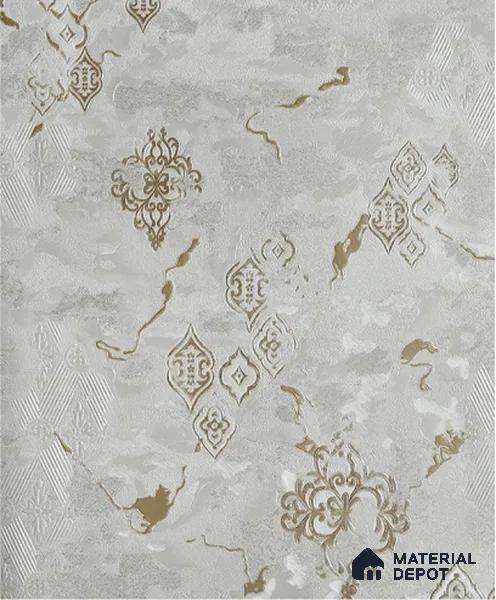 6073 | 10 Meter x 21 Inches Patterned Look Wallpaper - 57.05 Sq. Ft. | Minimum 15% wastage during installation