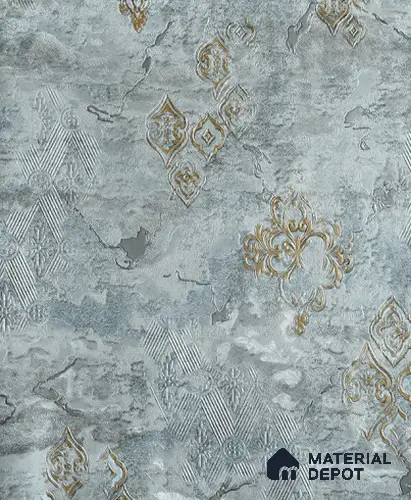 6075 | 10 Meter x 21 Inches Patterned Look Wallpaper - 57.05 Sq. Ft. | Minimum 15% wastage during installation