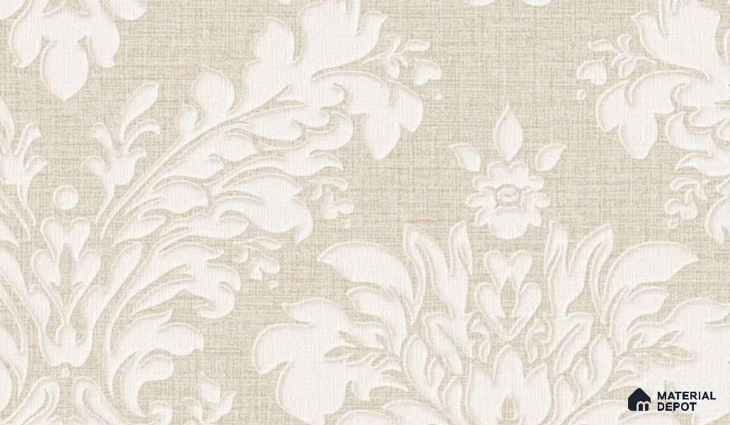 6840-2 | 5 Meter x 42 Inches Damask Look Wallpaper - 57.41 Sq. Ft.