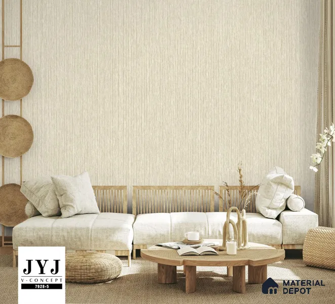 7928-5 | 5 Meter x 42 Inches Texture Look Wallpaper - 57.41 Sq. Ft. | Minimum 15% wastage during installation