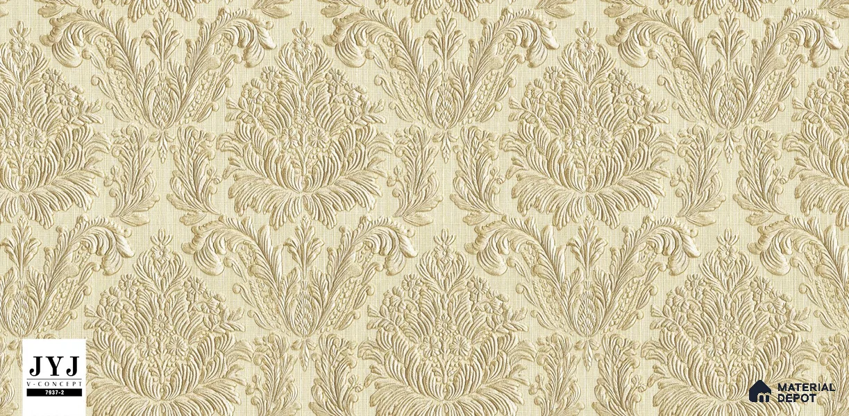 7937-2 | 5 Meter x 42 Inches Damask Look Wallpaper - 57.41 Sq. Ft. | Minimum 15% wastage during installation