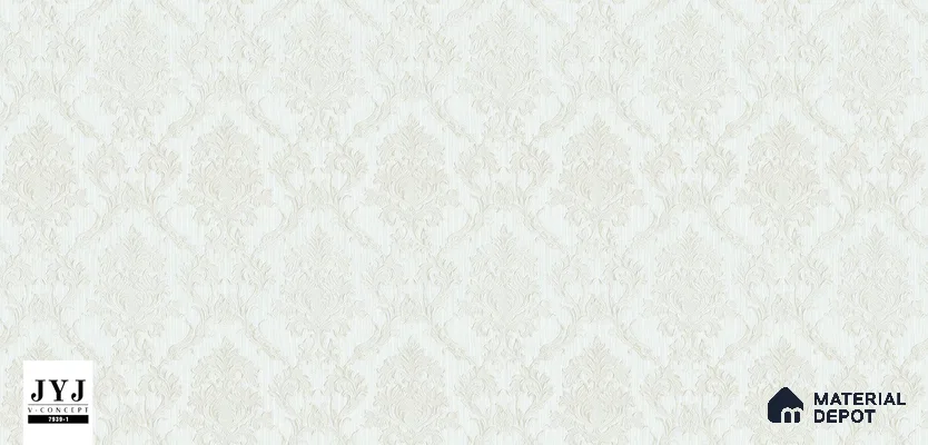 7939-1 | 5 Meter x 42 Inches Damask Look Wallpaper - 57.41 Sq. Ft. | Minimum 15% wastage during installation