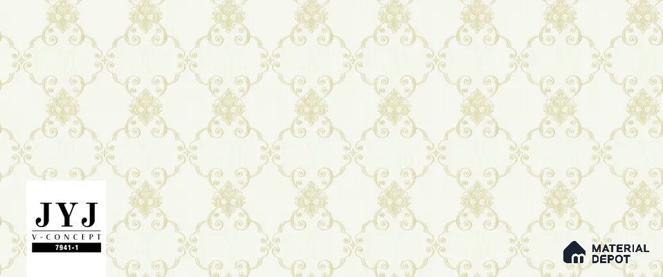 7941-1 | 5 Meter x 42 Inches Patterned Look Wallpaper - 57.41 Sq. Ft. | Minimum 15% wastage during installation