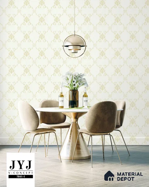 7941-1 | 5 Meter x 42 Inches Patterned Look Wallpaper - 57.41 Sq. Ft. | Minimum 15% wastage during installation